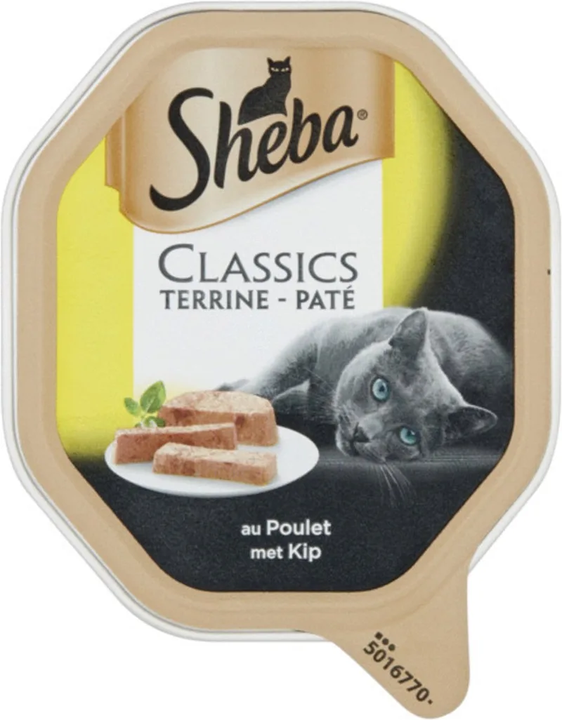Alu Classic Pate - Kattenvoer - Kip 85 g by Sheba – product photo