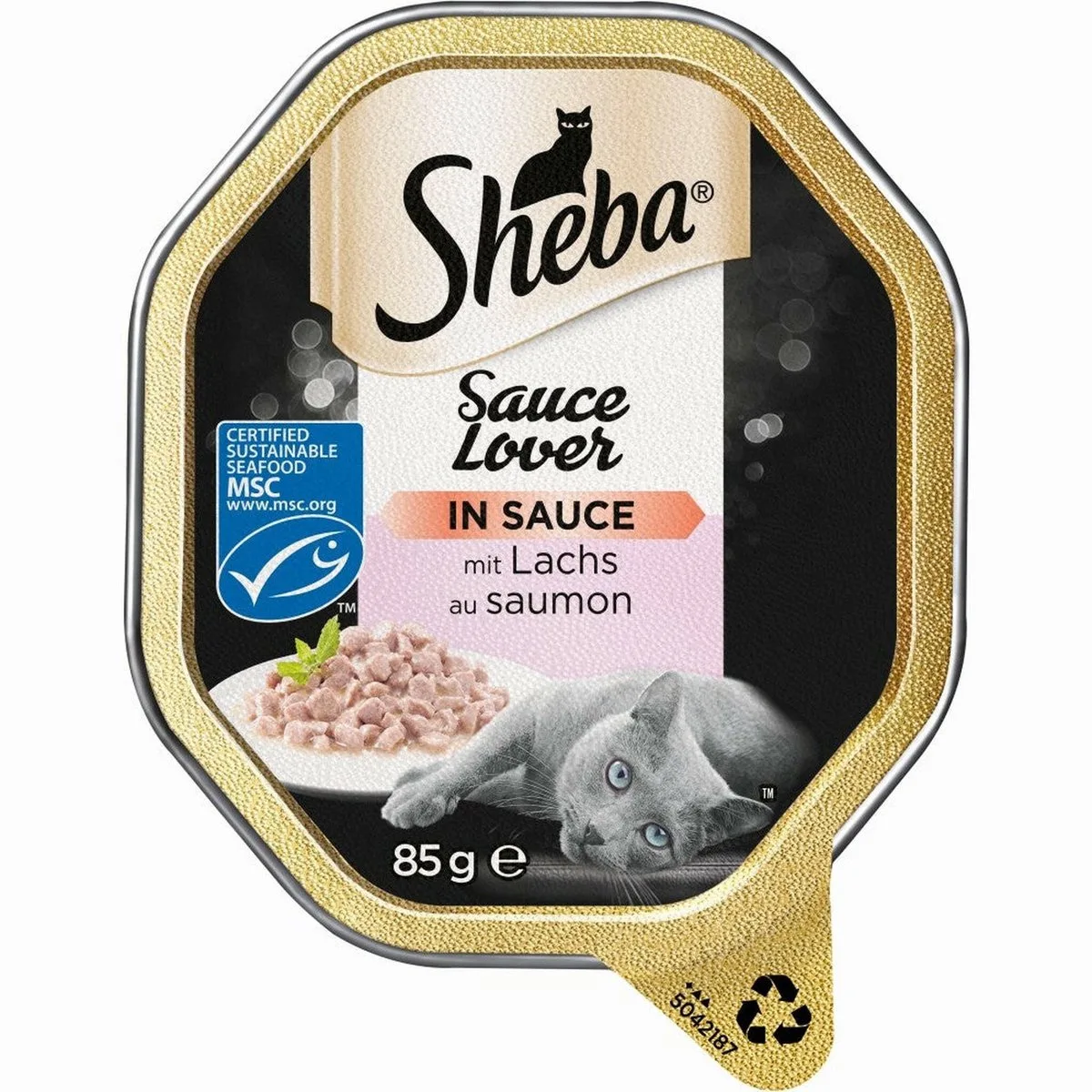 Bowl Saus Lover 22x85g - met zalm by Sheba – product photo