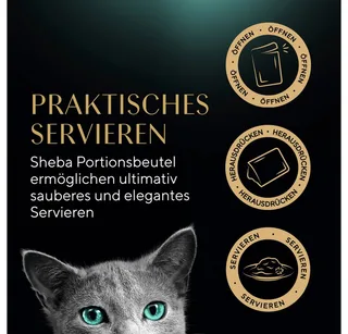 Kattenvoer - Délicatesses - Gevogelte in Gelei - 80x85g Mega-Pack by Sheba – product photo 4 of 5