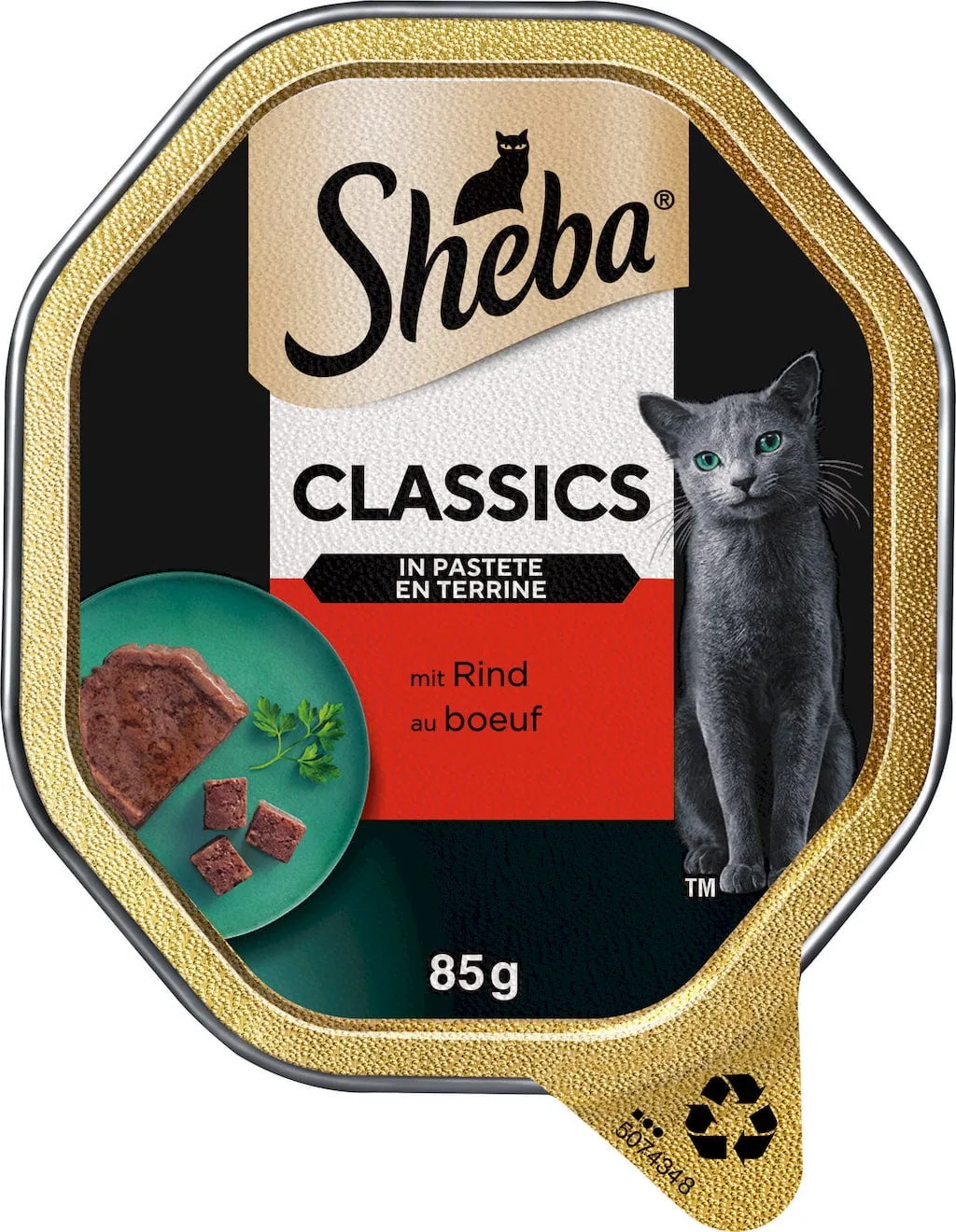Schale Classics in Pastete mit Rind 85g - 85 g by Sheba – product photo