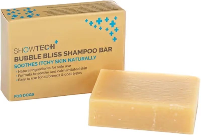 Bubble Bliss - Honden Shampoo Bar - Kalmeert De Geïrriteerde Huid - Zonder Parabenen en SLS/SLES - 90g de Show Tech – photo produit