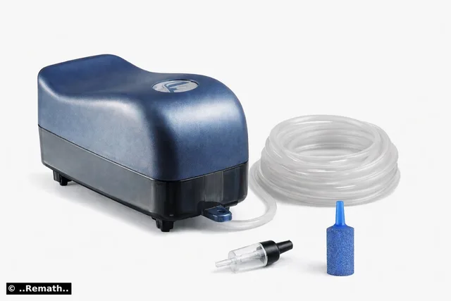 Luchtpomp - Airlight 1500 set - 90 l/h (incl. luchtslang / bruissteen / terugslagklep)