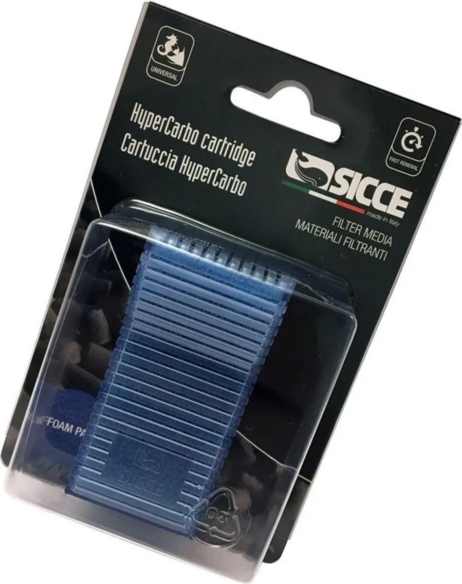 Micron Cartridge Hypercarbo 20G (Carbon) de Sicce – photo produit