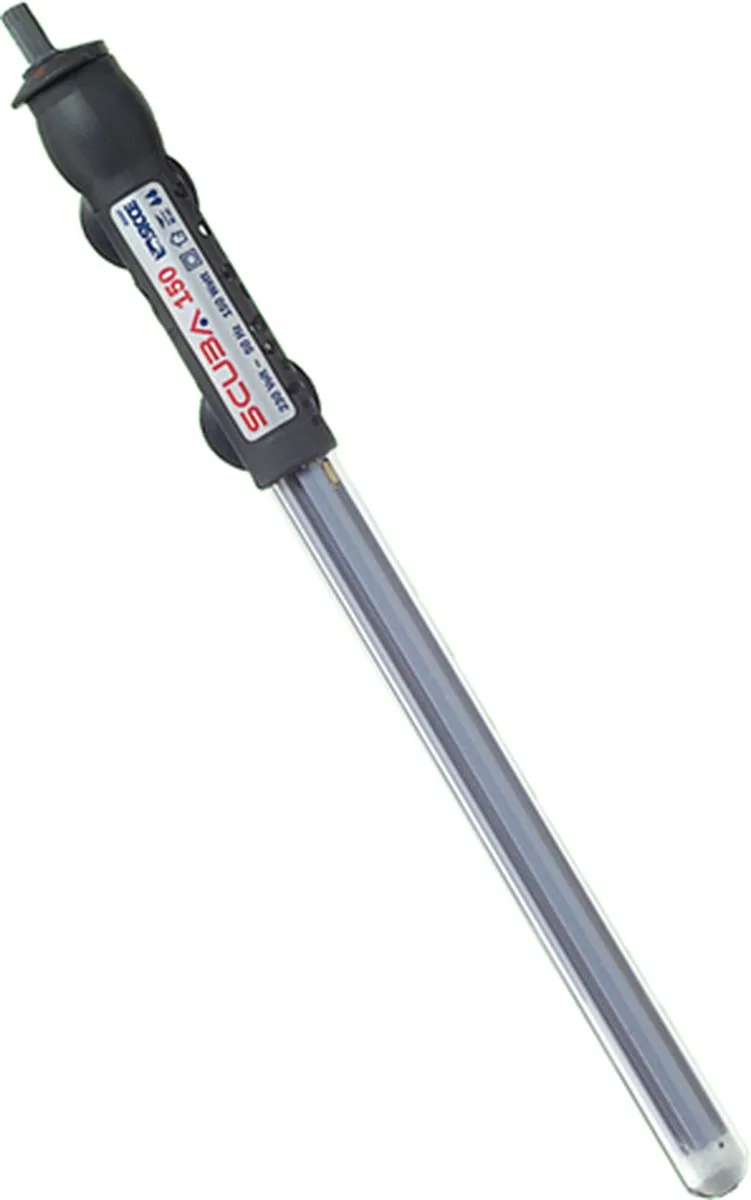 Scuba Verwarming 200 W - Merk: Sicce - vatverwarmer - water heater - aquarium von Sicce in Schwarz – Produktfoto