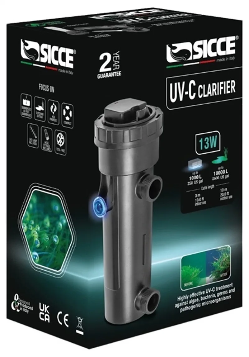 Uv-C Clarifier 13W de Sicce en Noir – photo produit