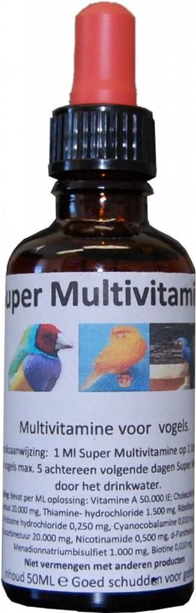 Vogelvoer- Super Multivitamine- 50ml