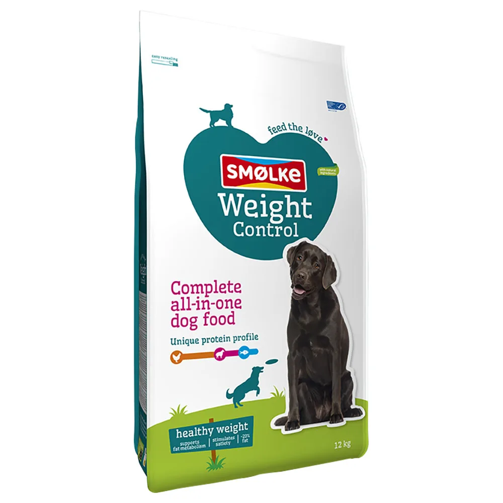 12kg Weight Control Healthy Weight Smolke Hondenvoer by Smølke – product photo