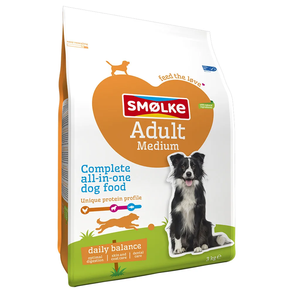 3kg Adult Medium Smolke Hondenvoer van Smølke – productfoto