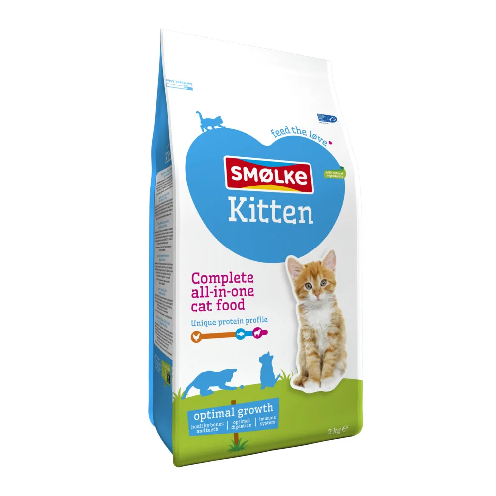 Kattenvoer Kitten 2 kg de Smølke – photo produit