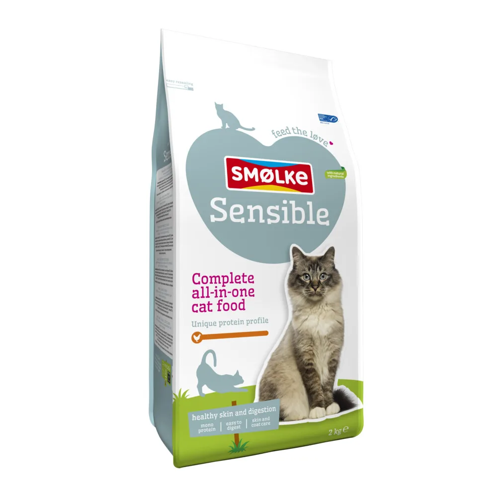 Sensible Kattenvoer 2 kg van Smølke – productfoto