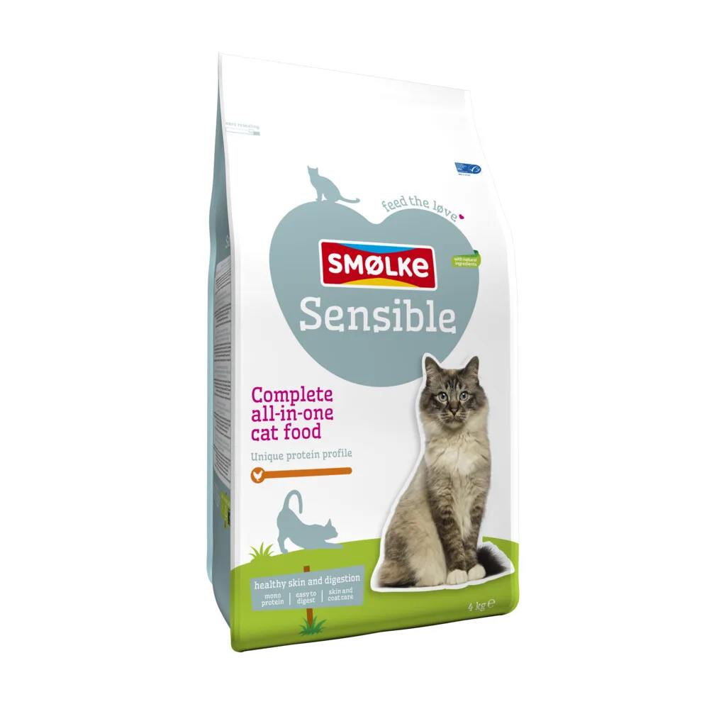Sensible Kattenvoer 4 kg van Smølke – productfoto