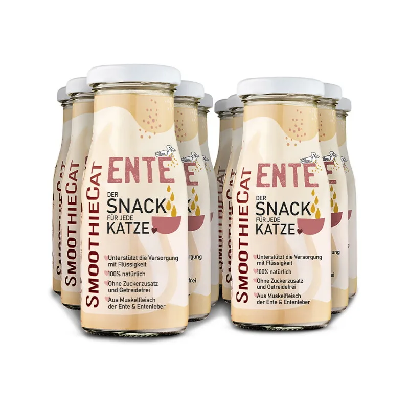 Ente 6x 150 ml von Smoothiecat in Regular – Produktfoto