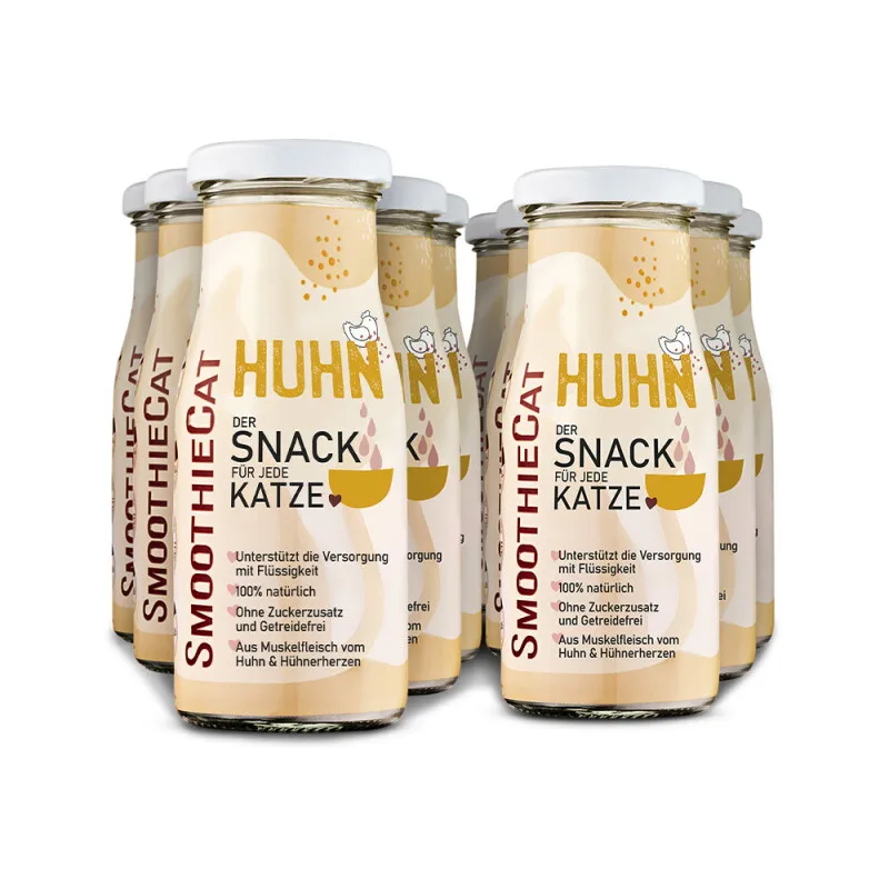 Huhn 12x150 ml von Smoothiecat in Regular – Produktfoto