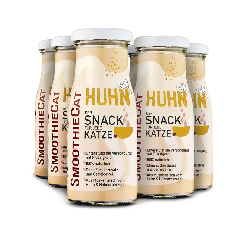 Huhn 6x150 ml von Smoothiecat in Regular – Produktfoto