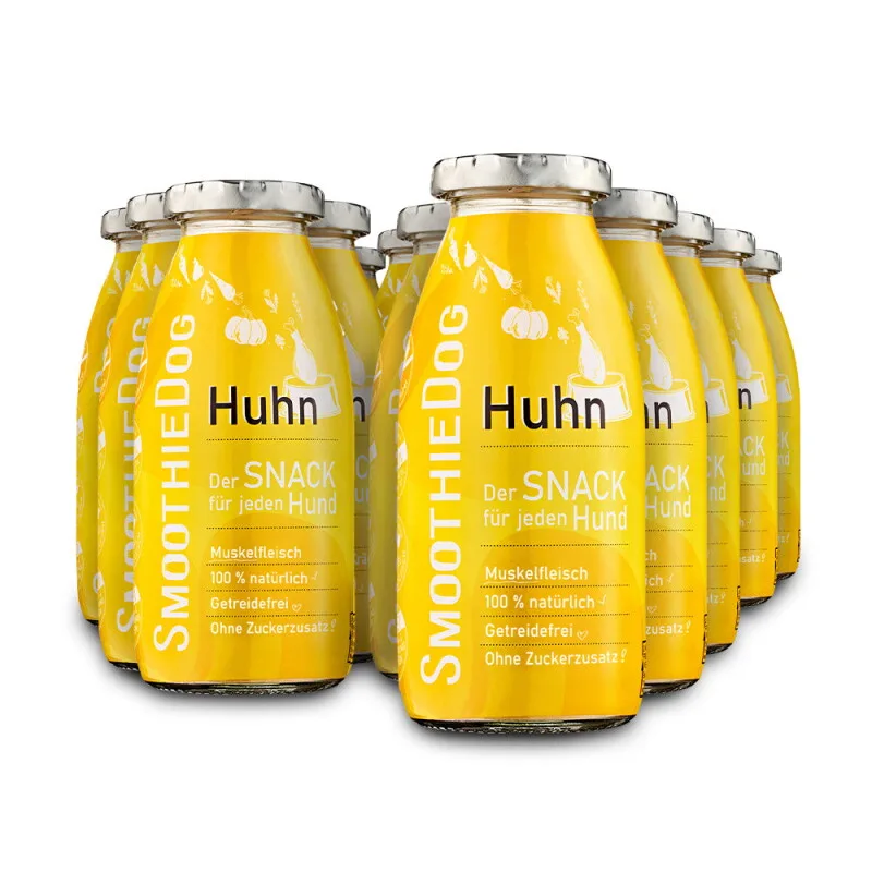 Huhn 12x250 ml von Smoothiedog in Regular – Produktfoto