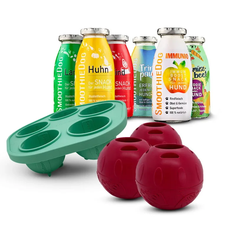 Mix 6x 250 ml + Schleckball 3 Stück by Smoothiedog in Regular – product photo