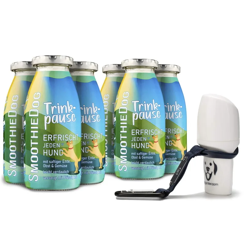 SmoothieDog 6er Ente + Doggyroller Blau M von Smoothiedog in Regular – Produktfoto
