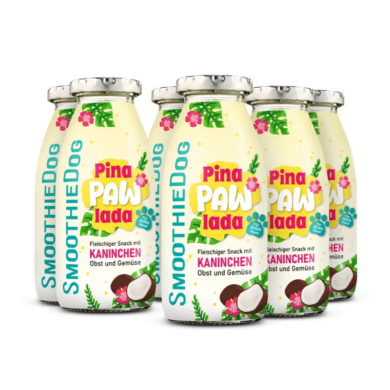 Summer Edition PinaPawLada 6x250 g de Smoothiedog en Regular – photo produit