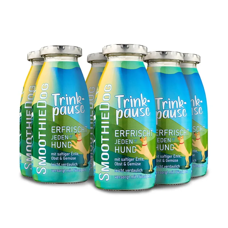 Trinkpause 6x250 ml von Smoothiedog in Regular – Produktfoto