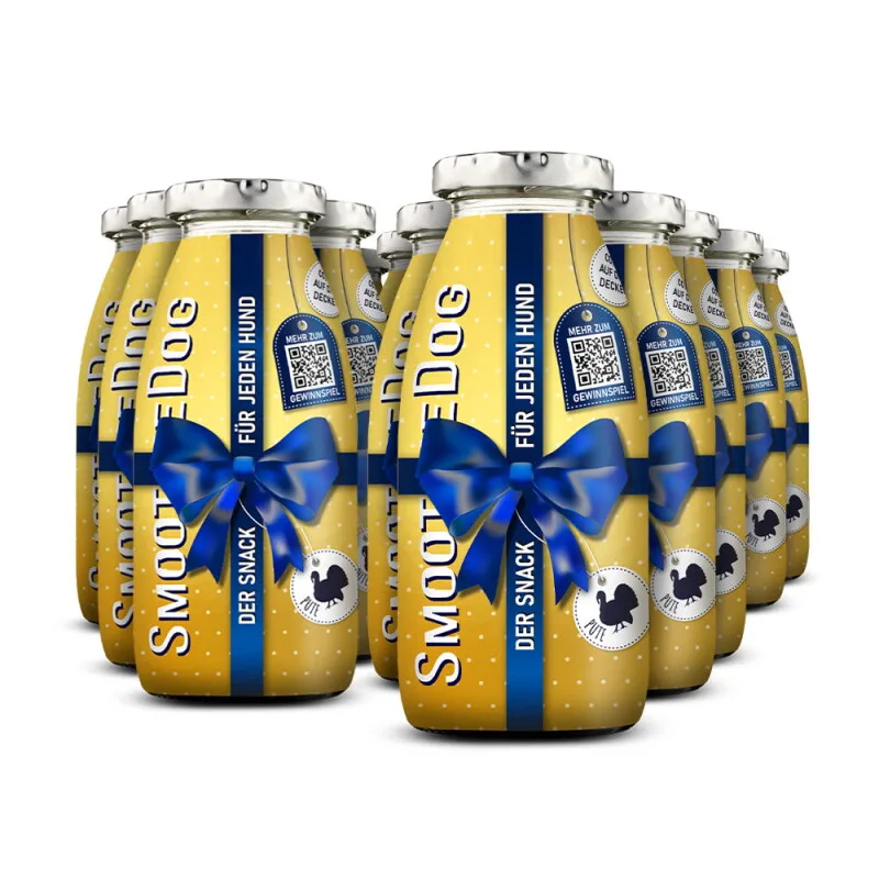 Winter Pute 12x250 ml de Smoothiedog en Regular – photo produit