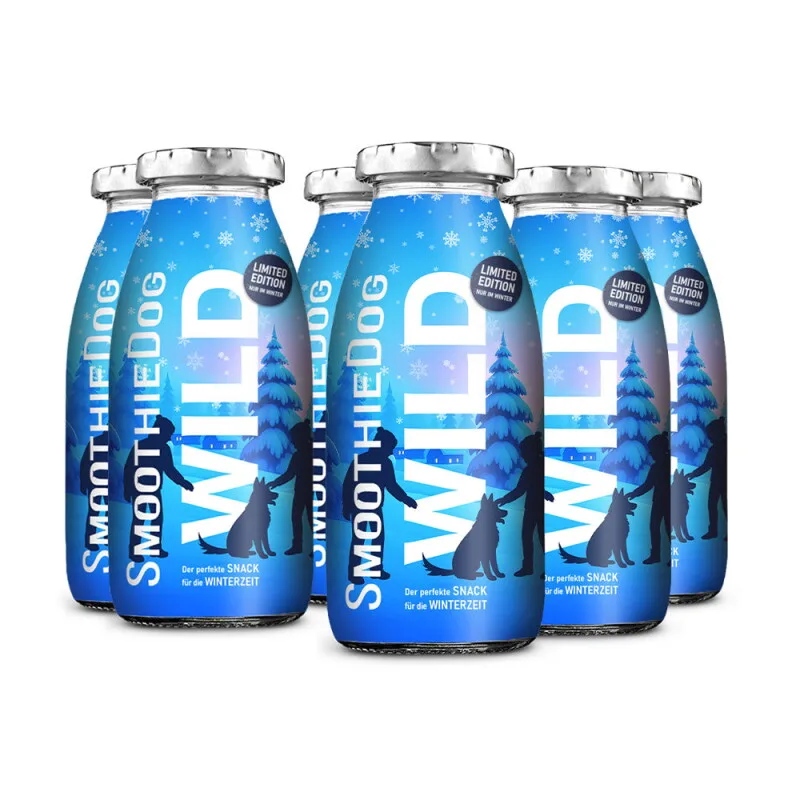 Winter Wild 6x 250 ml van Smoothiedog in Regular – productfoto