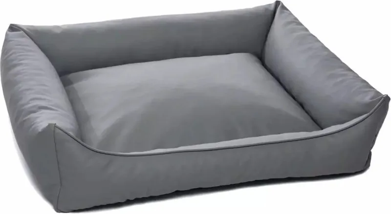 ORTHOPEDISCHE HONDENMAND NEW WODAN MOUSE GREY L 100 X 80 CM de SnObbs en Gris – photo produit