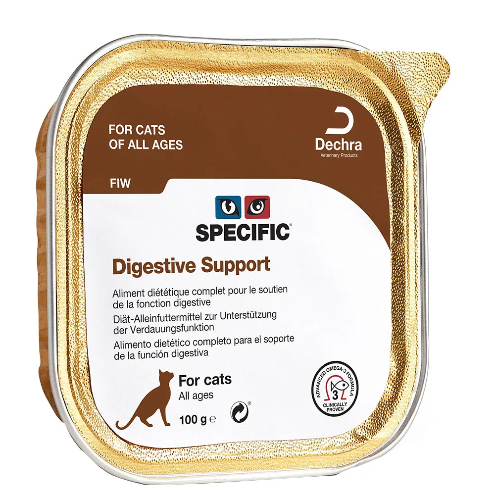 14x100g Cat FIW Digestive Support Specific Kattenvoer de Specific – photo produit