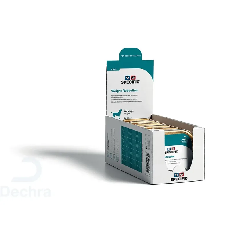Canine Adult Crw-1 Gewichtsreduktion Hundefutter Box 6x300g by Specific – product photo