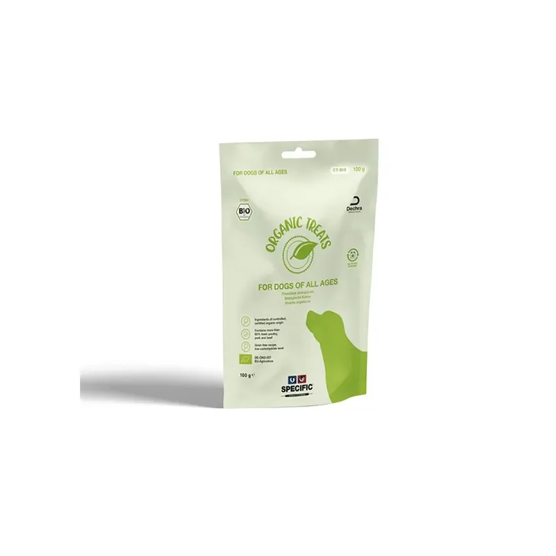 Canine Ct-bio Biologische Snoepjes Doos 6x100g Hondenvoer de Specific – photo produit