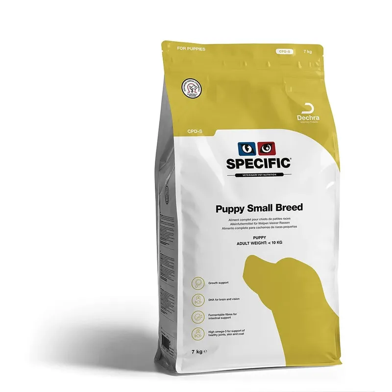 Canine Puppy Cpd-s Hundefutter Für Welpen Kleiner Rassen 7kg von Specific – Produktfoto