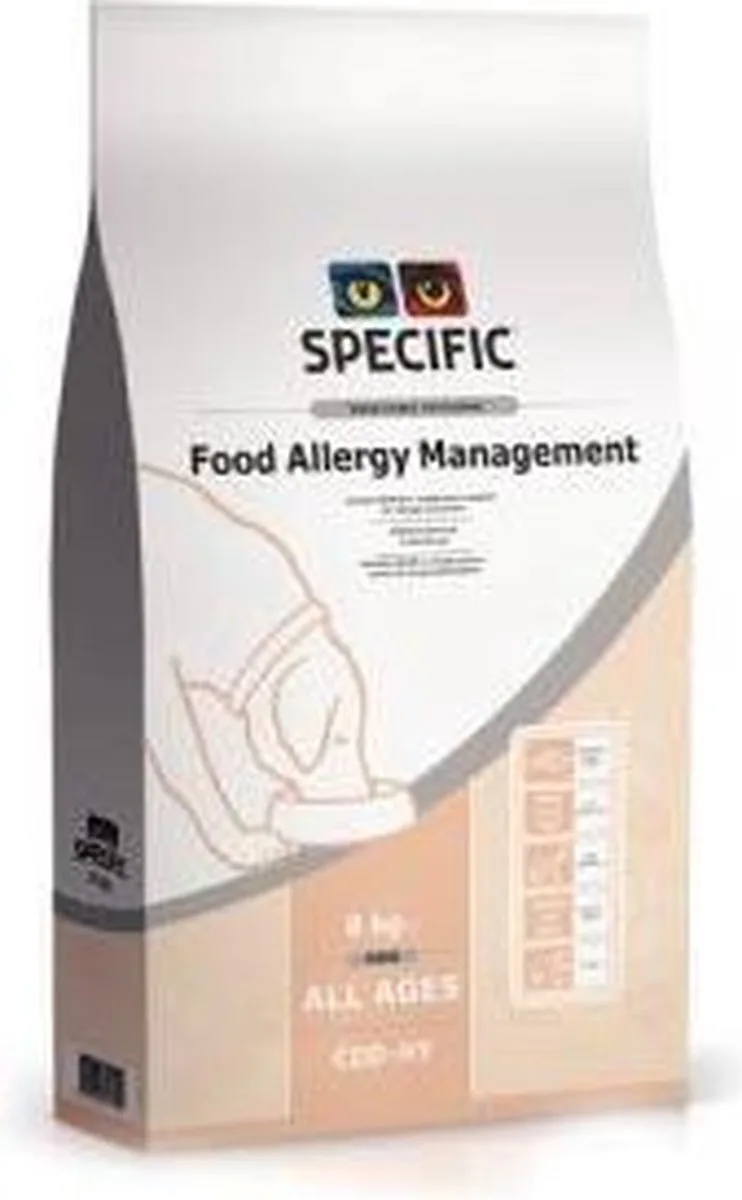 CDD-HY Food Allergy Management 2.5 kg van Specific – productfoto