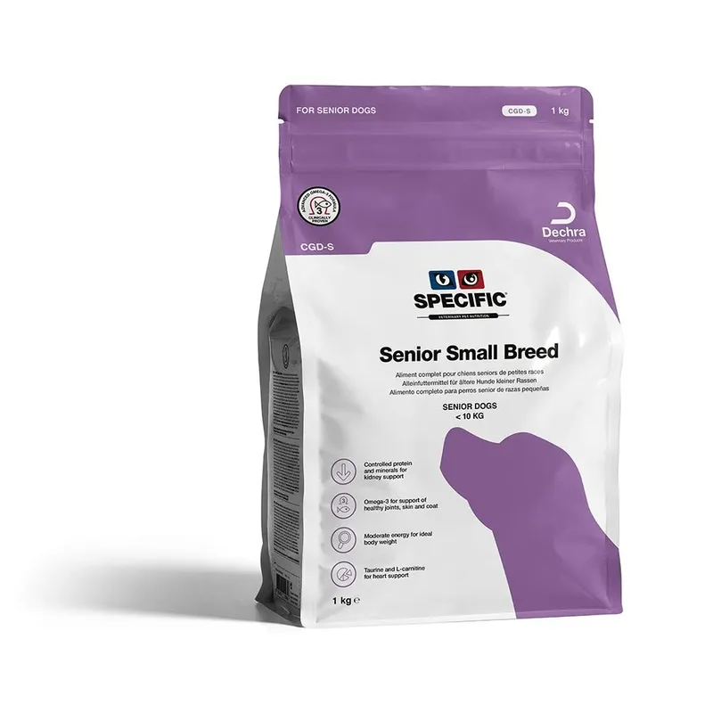 Cgd-s Hundefutter Für Senioren Kleiner Rassen 1kg von Specific – Produktfoto