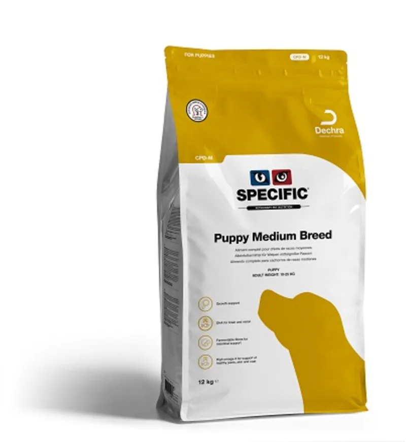 CPD-M Hondenvoer Puppy Medium Breed - 12 kg de Specific – photo produit