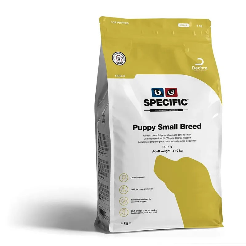 Cpd-s Hondenvoer Voor Puppy´s Van Kleine Rassen 4kg by Specific – product photo