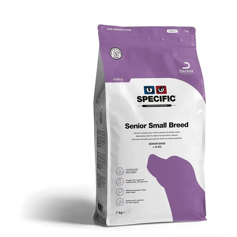 Croquettes Cgd-s Pour Chiens Seniors De Petite Race 7kg de Specific – photo produit
