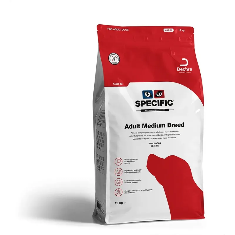 Cxd-m Hondenvoer Voor Volwassen Honden Van Middelgrote Rassen 12kg by Specific – product photo