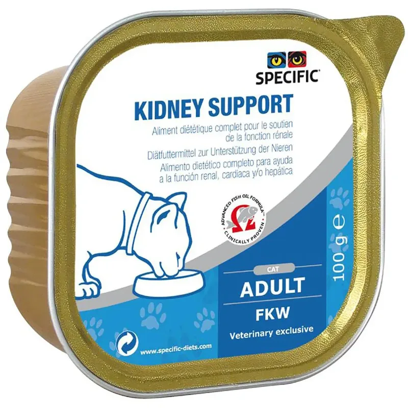 Feline Adult Fkw Nierondersteuning Doos 7x100g Kattenvoer von Specific – Produktfoto
