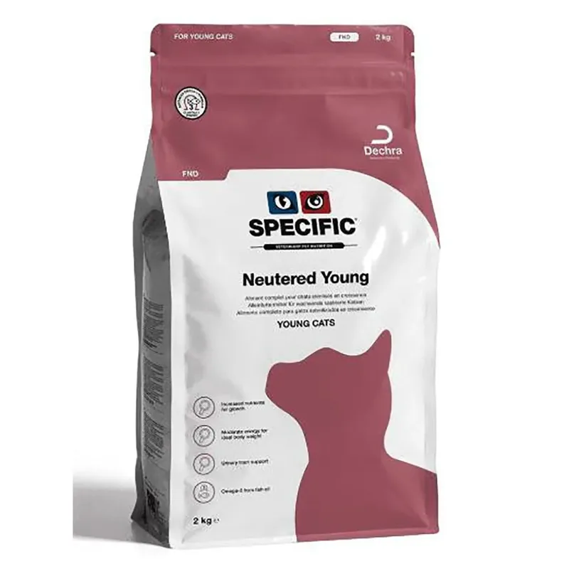 Feline Fnd Gesteriliseerd Jong Kattenvoer 2kg by Specific – product photo