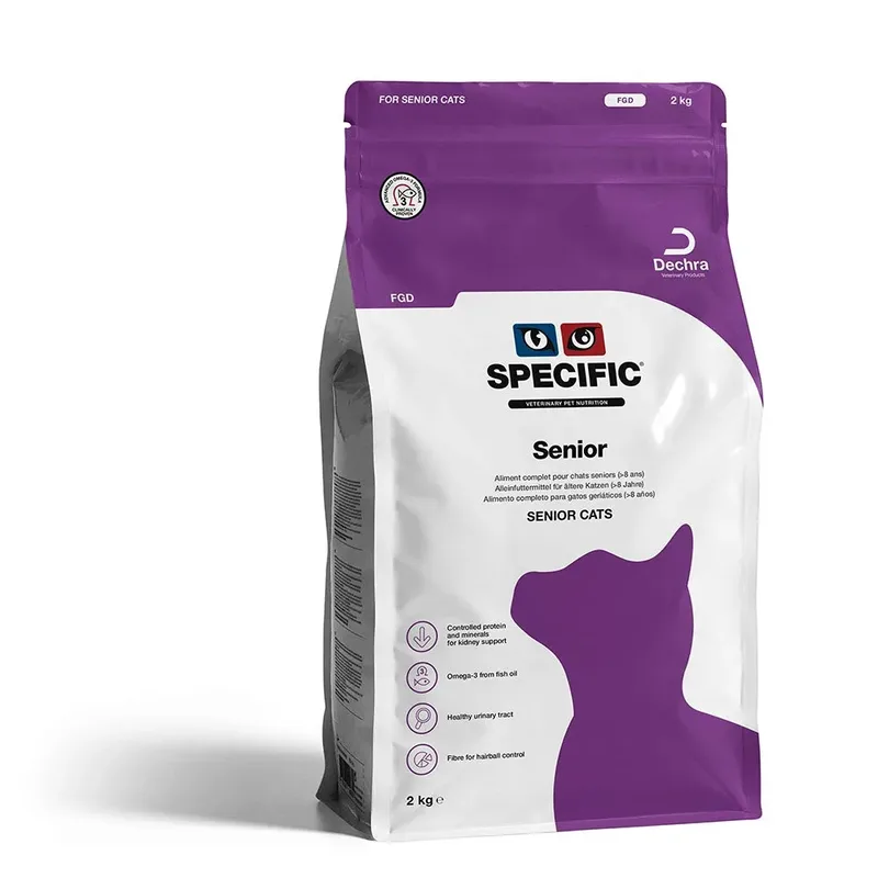 Feline Senior Fgd 2kg Kattenvoer de Specific – photo produit