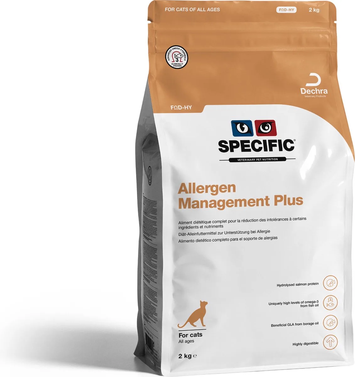Fod-hy Allergen Management Plus Kattenvoer 400g de Specific – photo produit