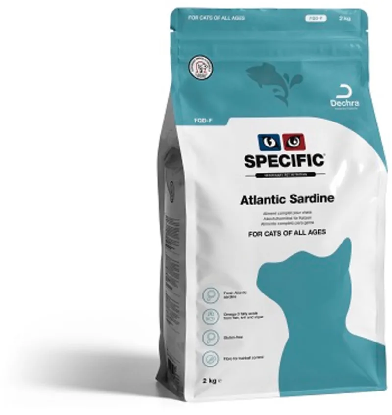 FQD-F Kattenvoer Atlantic Sardine - 2 kg by Specific – product photo