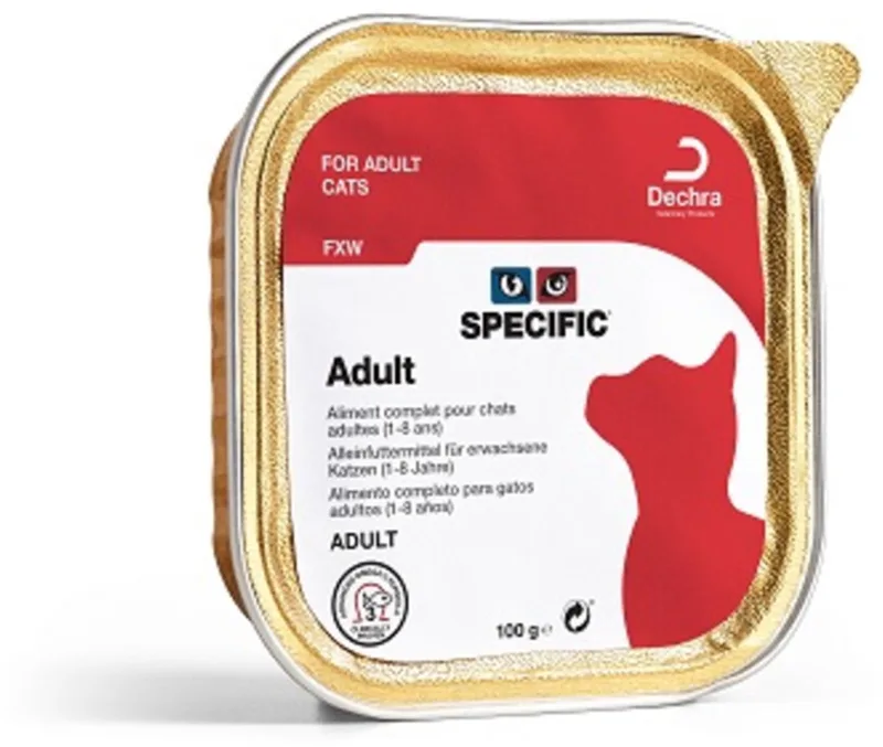 FXW Kattenvoer Nat Adult - 7 x 100 gr by Specific – product photo