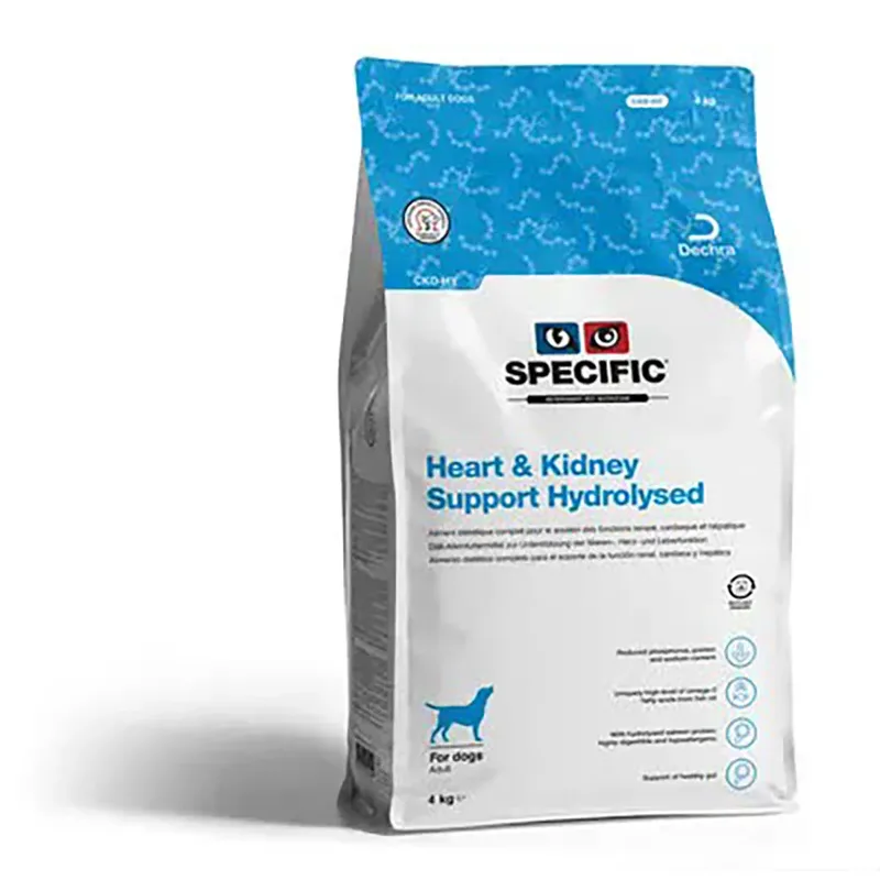 Heart & Kidney Hydrolysed 3x4kg Hondenvoer by Specific – product photo