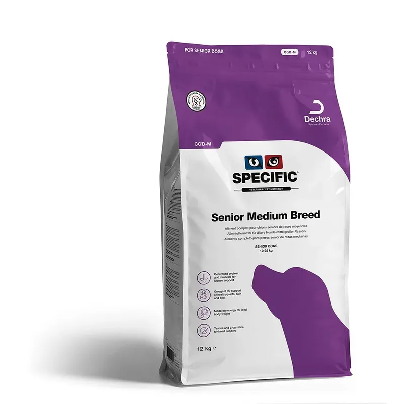 Hondenvoer Voor Oudere Honden Van Middelgrote Rassen Met Cgd-m 12kg by Specific – product photo