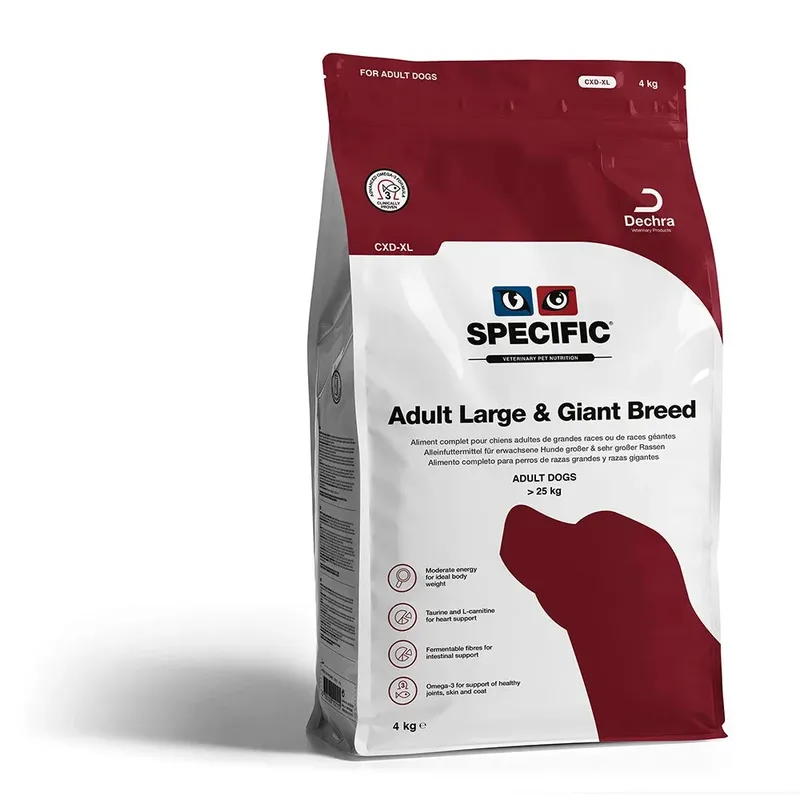 Nourriture Pour Chiens Adultes Cxd-xl De Races Grandes Et Géantes 4kg de Specific – photo produit