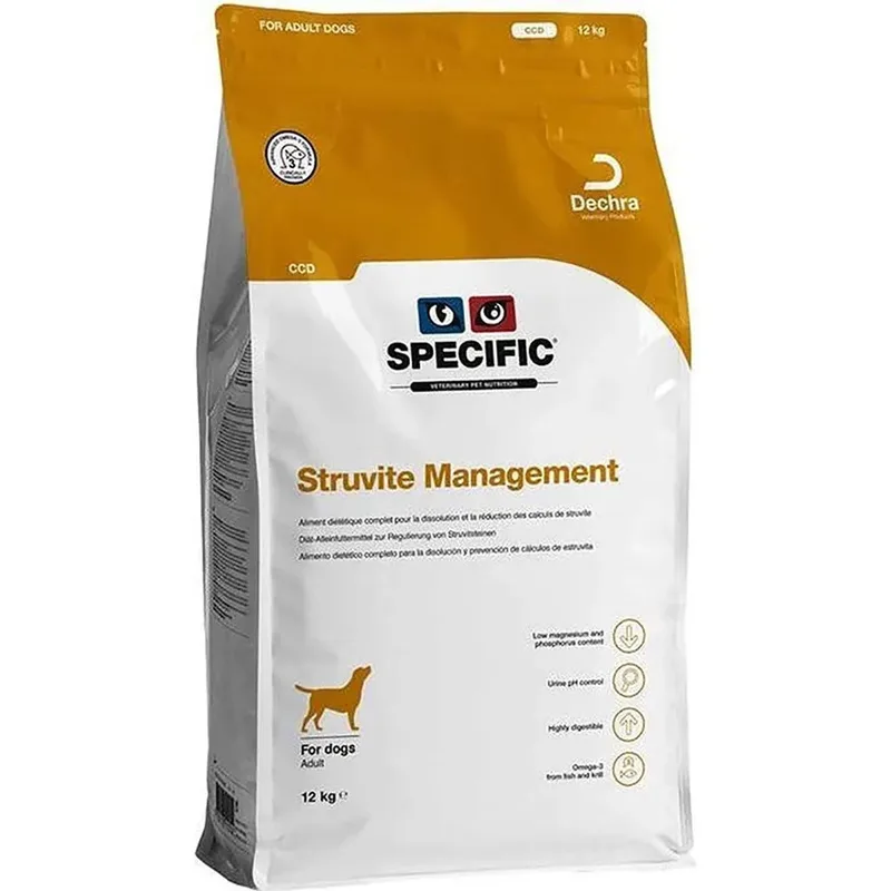 Hondenvoer Voor Volwassenen Met Ccd-struvietbeheer 12kg by Specific – product photo