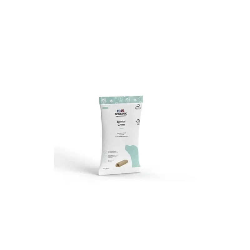 Tandenreinigende Kauwsnack Voor Kleine Honden 4x5x40g Hondenvoer van Specific – productfoto