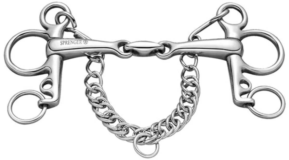 Babypelham Sprenger Dubbelgebroken 16mm - 11.5 de Sprenger en Argent – photo produit