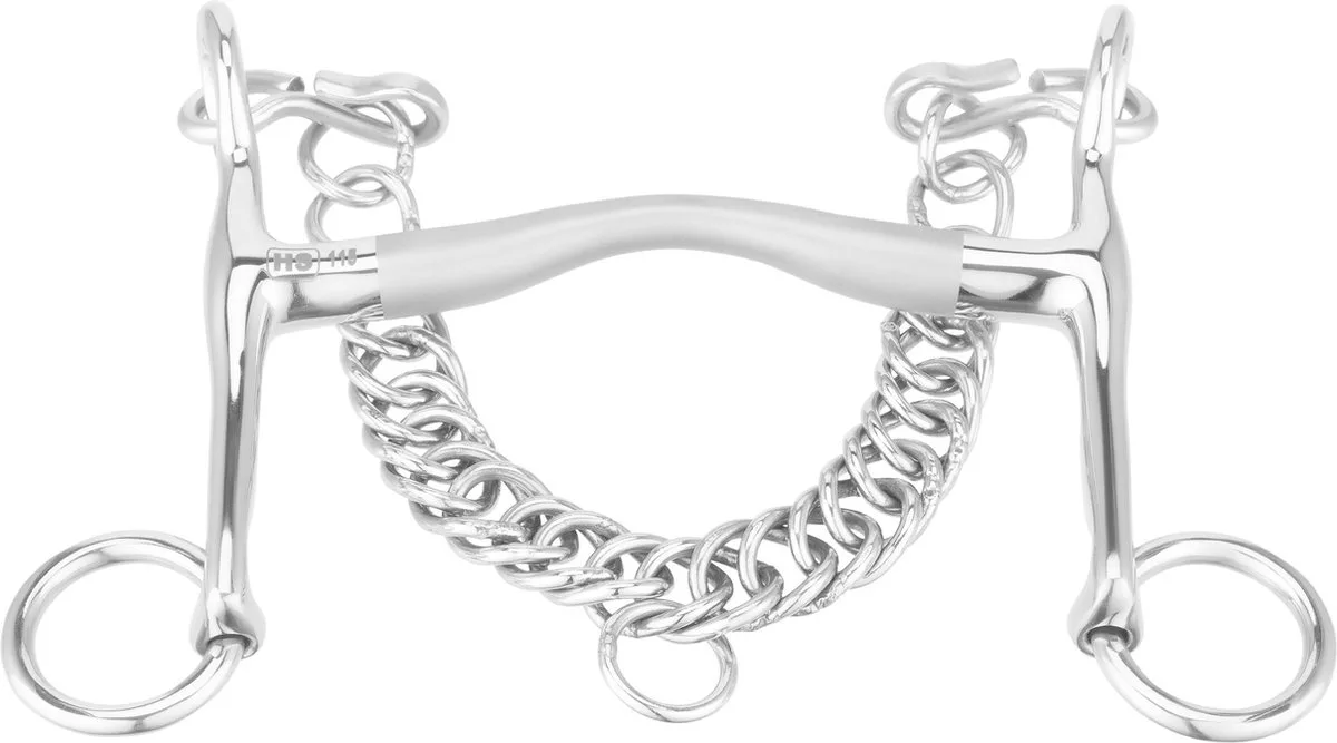 Bit Satinox dressuur stangThickness: 14 mm / 7 cm schaar - 12.5 | Dressuurstangen paard von Sprenger – Produktfoto