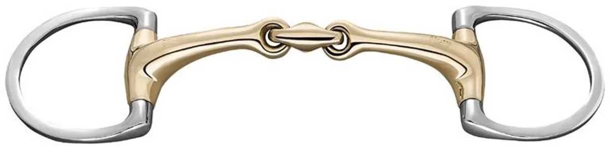 Bustrens Dynamic RS Dubbel Gebroken Sensogan 16 mm Goud/Zilver - 13.5 CM von Sprenger in Gold – Produktfoto